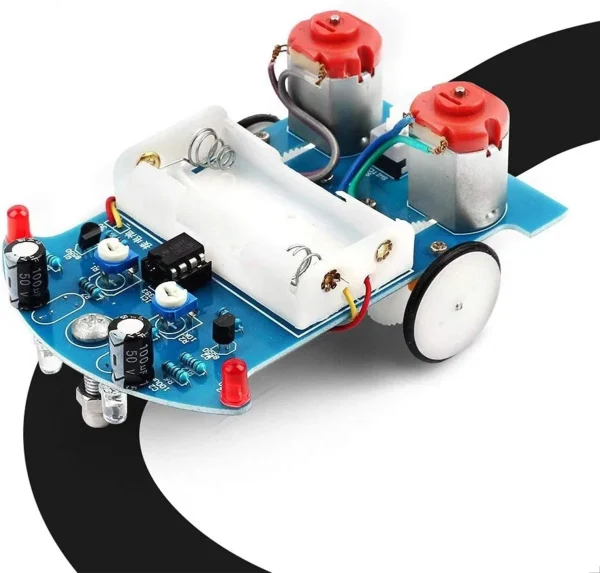 Kit électronique d'apprentissage de la soudure, Kits de projets de soudage de voiture intelligente, ligne suivant le Robot pour débutants, électronique de bricolage