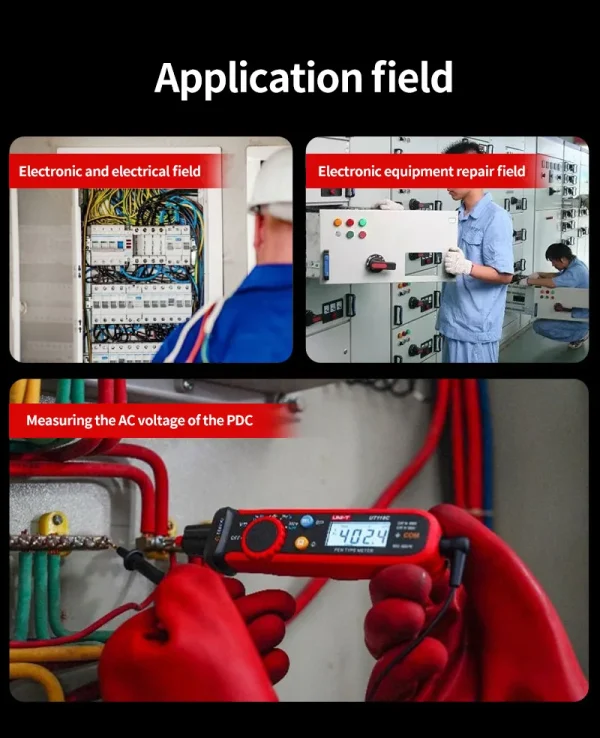 Multimètre numérique automatique de type stylo UNI-T UT118C 600V DC AC Voltmètre True RMS Dead Meter NCV puzzles itance 02/10/2018 Test – Image 20