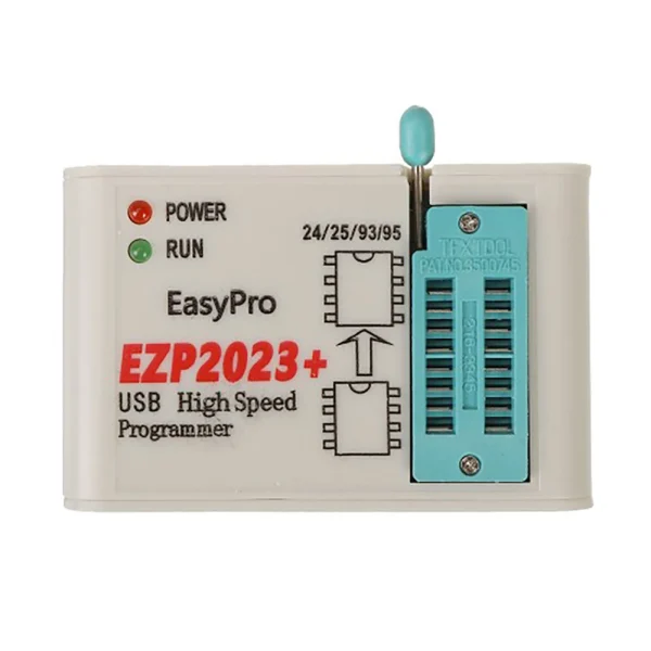 Programmeur SPI USB haute vitesse EZP2023 + 12 adaptateurs, prise en charge 24 25 26 93 95 EEPROM 25 puces Flash Bios mieux que EZP2019 – Image 2