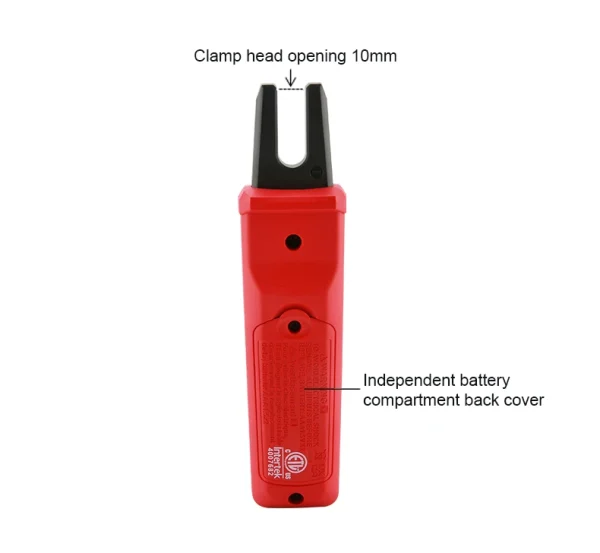UNI-T Numérique Fourche Mètre UTMatte 60A AC DC Pince Mètre True RMS Pince Ampèremètre NCV Testeur Haute Précision – Image 15