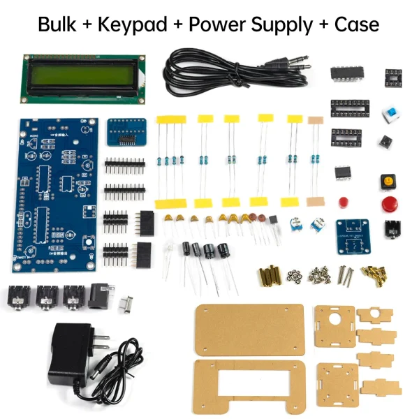 Décodeur de Code Morse DC9V CW, Circuit imprimé en vrac, pratique de soudage, Kit de fabrication électronique, prise américaine – Image 7