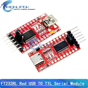 Module adaptateur série FT232RL FT232 FTDI USB 3.3V 5.5V vers TTL pour Arduino FT232 Pro Mini Port USB vers TTL 232 Mini/type-c USB