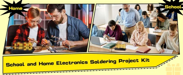 Kit de pratique de soudage, réveil numérique 4 bits avec réglage de l'éclairage, projets de soudage, Kits électroniques de bricolage – Image 9