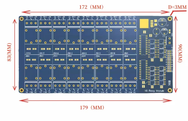 1/2/4/6/8 canaux 5V/12V/24V avec carte de commande de relais à couplage optique avec sortie de relais de voyant lumineux – Image 28