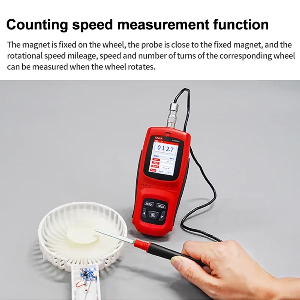 Compteur Gauss numérique portatif UNI-T UT335A UT335B UT335C 0-3000mT, zéro manuel automatique pour la détection de champ magnétique – Image 5