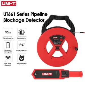 Détecteur de blocage de canalisation UNI-T UT661A/B – Tuyaux PVC ou métalliques – Profondeur max 50 cm