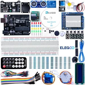 ELEGOO UNO Project Super Starter Kit avec tutoriel et UNO R3 compatible avec le kit électronique Arduino IDE DIY