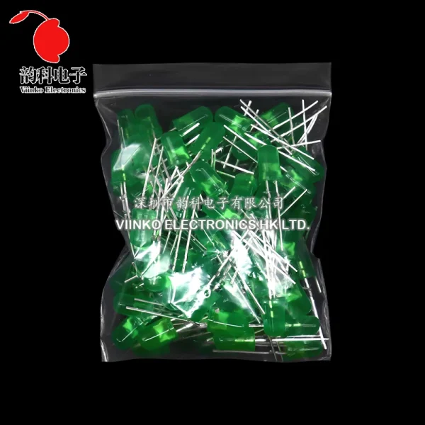 Kit électronique de Diodes électroluminescentes 3MM 5MM, boîte F3 F5, Kit assorti de diodes LED blanc vert rouge bleu jaune Orange – Image 11