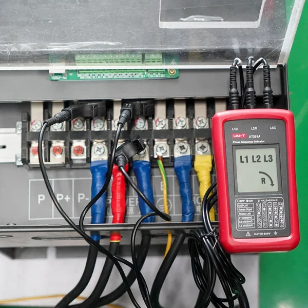 Compteur de séquence de Phase UNI-T UT261A UT261B, indicateur de Rotation du moteur manquant, détecteur de séquence de Phase – Image 5