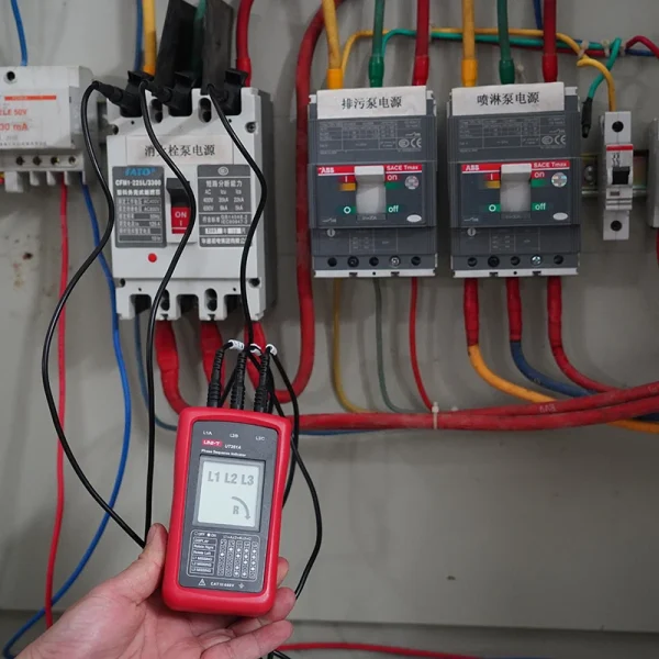 Compteur de séquence de Phase UNI-T UT261A UT261B, indicateur de Rotation du moteur manquant, détecteur de séquence de Phase – Image 6