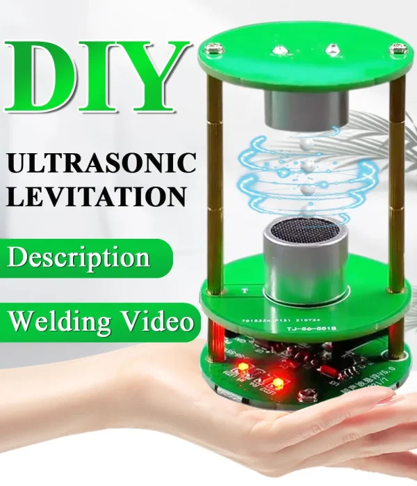 Projet de soudure à monter soi-même Suspension ultrasonique Suspension acoustique Kit électronique Mini lévitateur acoustique 12V pratique de la soudure – Image 7