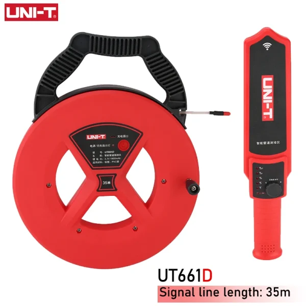 Détecteur de blocage de canalisation UNI-T UT661A/B – Tuyaux PVC ou métalliques – Profondeur max 50 cm – Image 8