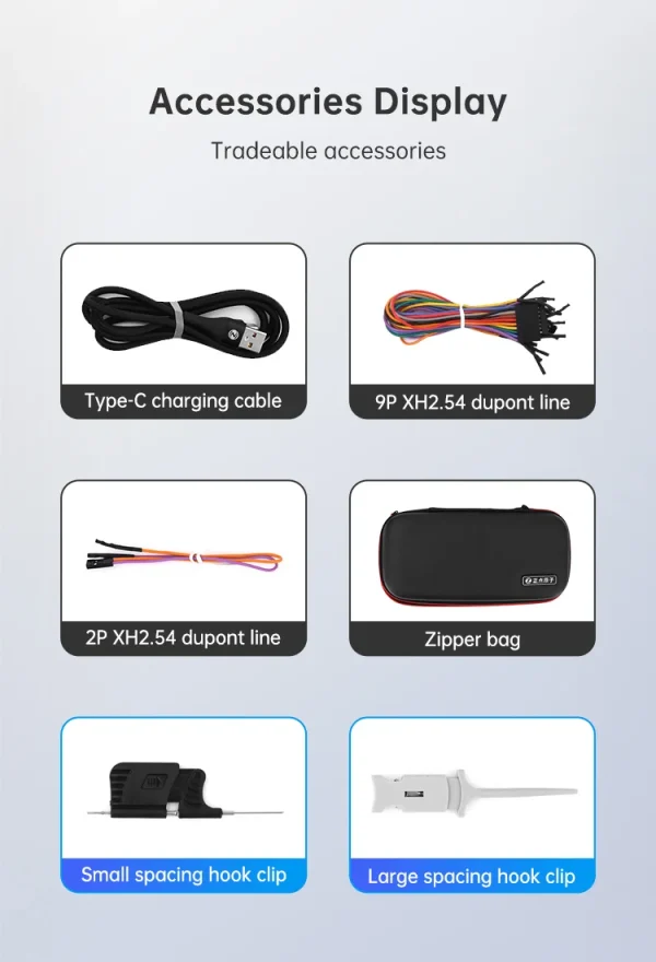 ALIENTEK analyseur logique DL16 250MHz taux d'échantillonnage maximum 16 canaux outils d'analyse logique ARM FPGA logiciel de décodage de protocole de débogage – Image 33
