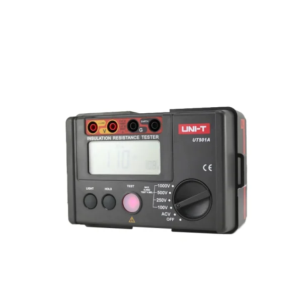 Testeurs de résistance d'isolation UNI-T UT501A, compteur numérique Milliohm 1000V, 5GΩ Ohm, plage automatique – Image 4