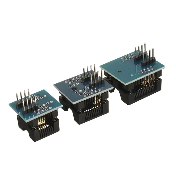 Programmeur SPI USB haute vitesse EZP2023 + 12 adaptateurs, prise en charge 24 25 26 93 95 EEPROM 25 puces Flash Bios mieux que EZP2019 – Image 5