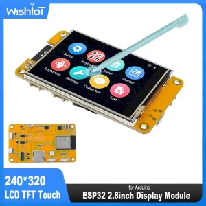 ESP32 Display Tech 240*320 2.8 pouces LCD TFT écran tactile 2.8 "affichage WiFi BLE conseil ESP32-2432S028R ILI9341 Drive pour Ardu37