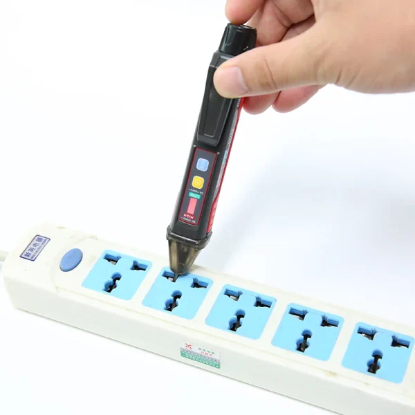 Détecteur de tension ca sans contact UNI-T UT12D UT12M UT12E 24V-1000V, stylo indicateur, crayon électrique, prise, voltmètre, testeur – Image 5