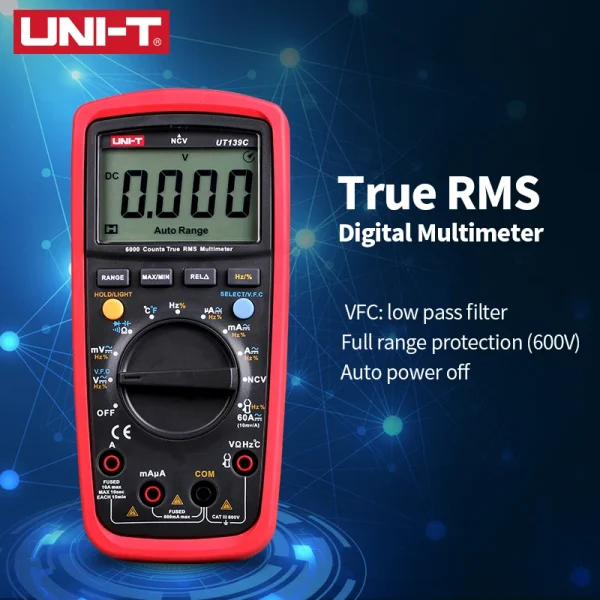 UNI-T UT139C True RMS 6000 – Image 3