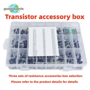 200-900 pièces TO-92 Kit de transistors boîte d'assortiment BC547 BC327 BC337 2N2222 3904 3906 C945 PNP/NPN transistors ensemble Kit électronique