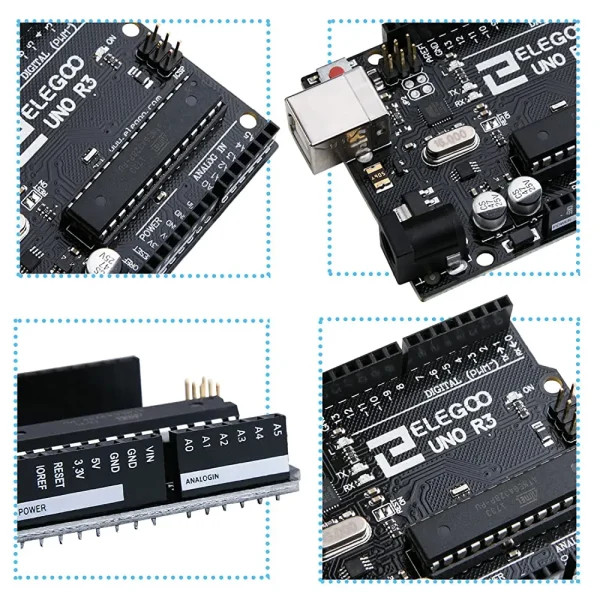 ELEGOO UNO Project Super Starter Kit avec tutoriel et UNO R3 compatible avec le kit électronique Arduino IDE DIY – Image 8