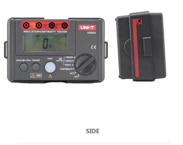 UNI-T UT50pipeline 2500V numérique isolation 02/10/2018 testeur de compteur ohmmètre 402 voltmètre testeur de continuité avec rétroéclairage LCD – Image 9