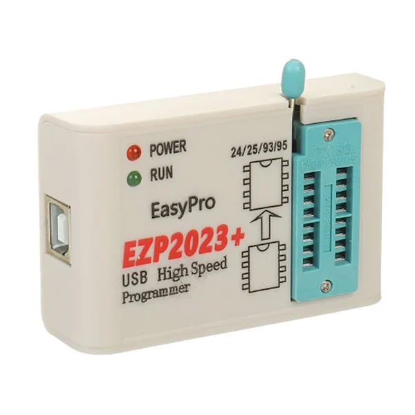 Programmeur SPI USB haute vitesse EZP2023 + 12 adaptateurs, prise en charge 24 25 26 93 95 EEPROM 25 puces Flash Bios mieux que EZP2019 – Image 4